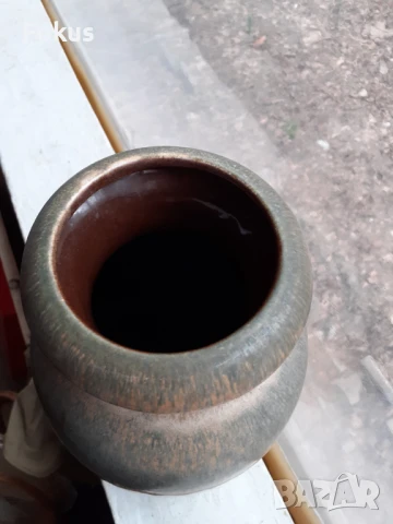 Страхотна голяма ваза немска керамика Scheurich Keramik, снимка 3 - Антикварни и старинни предмети - 51074570