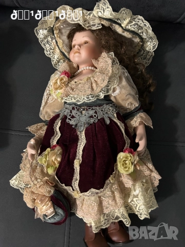 Старинна порцеланова кукла , снимка 9 - Колекции - 52851613