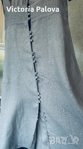 Нова дизайнерска рокля  GUDRUN SJÖDÉN лен, Швеция, снимка 9 - Рокли - 50984632