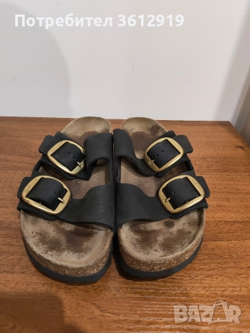 Brickenstock чехли, естествени материали 