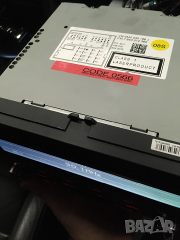 Volkswagen RCD 310 Bosch Фолксваген Радио, снимка 2 - Аксесоари и консумативи - 44525155