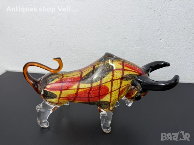 Стъклена скулптура MURANO №7560, снимка 2 - Антикварни и старинни предмети - 52245533