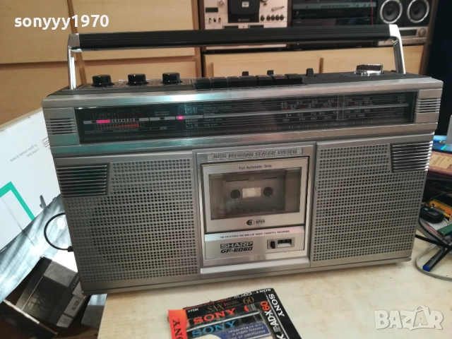 SHARP-ЯПОНСКИ И КАТО НОВ 2911251808, снимка 2 - Радиокасетофони, транзистори - 52585580