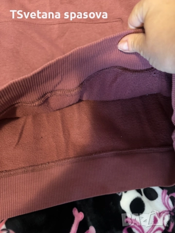 топъл суитшърт с качулка zara 158/164, снимка 4 - Детски анцузи и суичери - 56271174