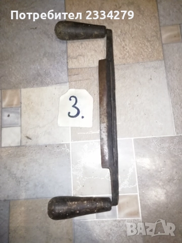 Антични сатър, нож, масат, рукан, копач. , снимка 8 - Антикварни и старинни предмети - 51762665