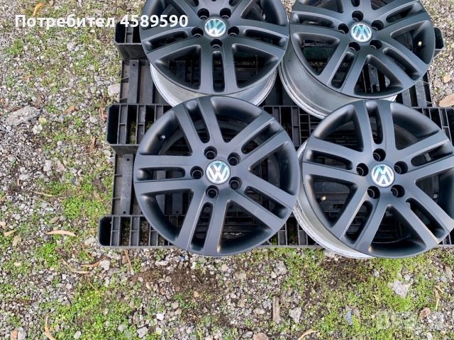 4бр.Оригинални АЛУМИНИЕВИ джанти 16" 5x112 ET50 за Vw,Audi,Seat,Skoda, снимка 5 - Гуми и джанти - 52289359