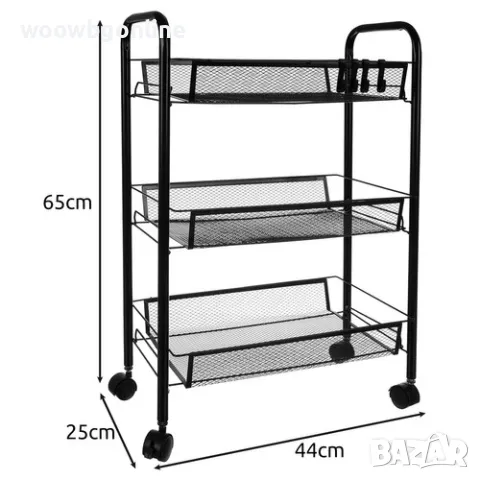 Метална кухненска етажерка, снимка 10 - Други стоки за дома - 49878192