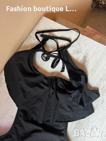 Цял черен бански 44 размер на марката ESMARA 🖤, снимка 3 - Бански костюми - 52010073