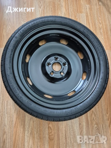 Чисто нова резервна гума тип патерица 125 70 R18 за VW Skoda Seat Audi , снимка 2 - Гуми и джанти - 54325057