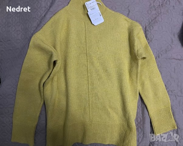LCW- -> жълт, дамски пуловер. , снимка 1 - Блузи с дълъг ръкав и пуловери - 39620403