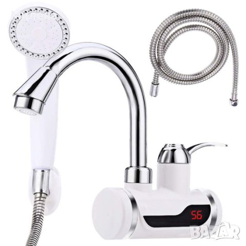 RX001-Хоризонтален нагревател за чешма с Душ слушалка, снимка 2 - Бойлери - 40508270