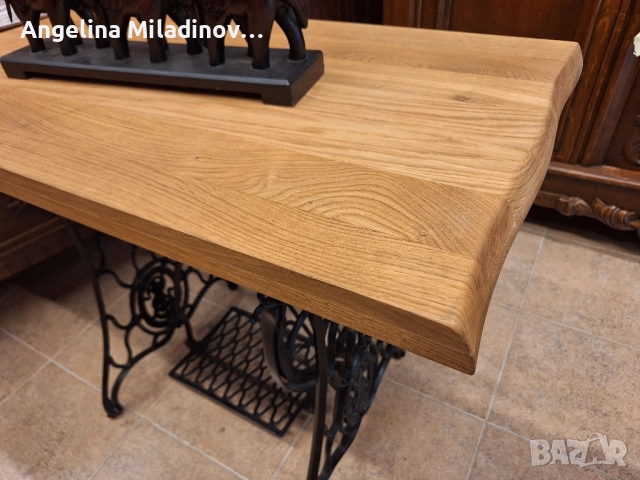 Винтидж маса за трапезария SINGER , снимка 5 - Маси - 51850530