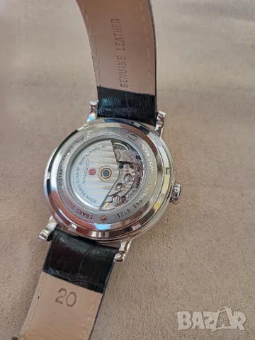 Ексклузивен Catena Automatic Мануфактурен калибър (29 камъка), снимка 6 - Мъжки - 56125545