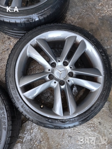 Джанти 17 Mercedes Benz Спорт пакет, снимка 5 - Гуми и джанти - 51597818