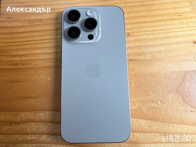 iPhone 15 Pro 256gb Natural Titanium, снимка 10 - Apple iPhone - 56503802