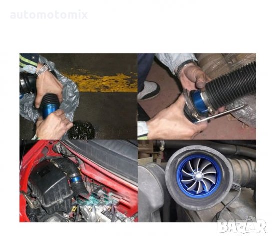 ТУРБО ВЕНТИЛАТОР ЗА ВЪЗДУШЕН ФИЛТЪР-Червен,8021, снимка 3 - Аксесоари и консумативи - 33806095