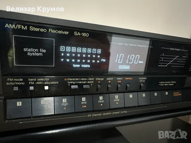 Ресийвър Technics SA-160, снимка 3 - Ресийвъри, усилватели, смесителни пултове - 56505453