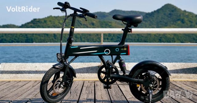 Eлектрическо колело iScooter EB1 500W 36V 7.8Ah, снимка 12 - Велосипеди - 53008528