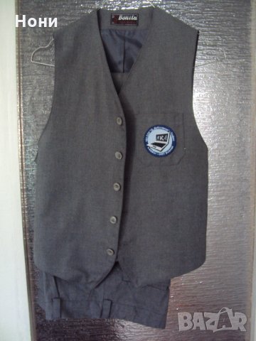 Детска блуза с дълъг ръкав  с лого на 134 СОУ" Д.Дебелянов"- София, снимка 3 - Детски ризи - 30034850