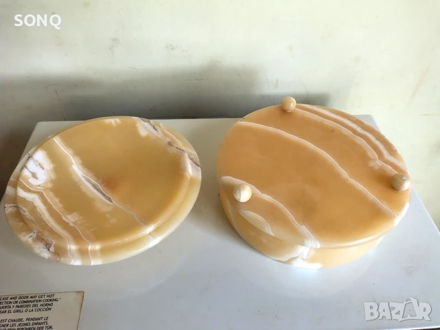 Прекрасен Съд От Оникс, снимка 5 - Антикварни и старинни предмети - 51289619