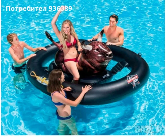 Голям надуваем бик за водно родео, снимка 2 - Други стоки за дома - 50801224