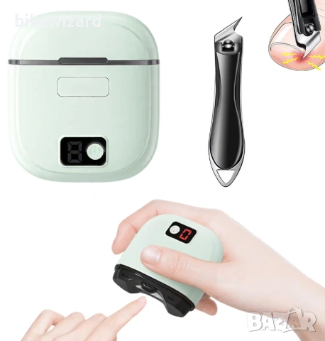 Комплект нокторезачка със електрическа пила за нокти НОВА