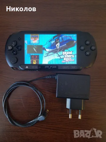 Продавам конзола Sony Playstation Portable E1000 (PSP Street),хакната, снимка 1 - PlayStation конзоли - 49429376