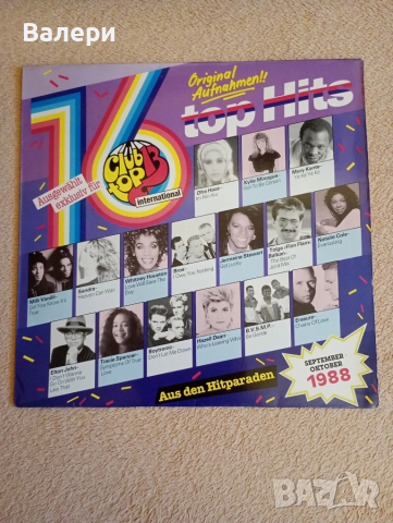 Грамофонни плочи с хитове на световно известни изпълнители, снимка 6 - Грамофонни плочи - 52150467