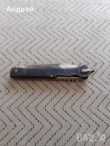 Старо Руско джобно ножче,нож, снимка 3 - Други ценни предмети - 29619086