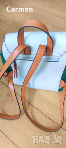 TendenZ - дамска раница в зелен цвят, снимка 14 - Раници - 52429479