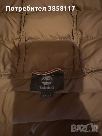 Timberland пухено яке за дете 6-7, 122-126см, снимка 4 - Детски якета и елеци - 44222910