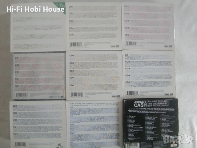 DAT, Rock, 80s, 80s more, Soul, Guitar Heroes,Total Motown,Johnni Cash, снимка 2 - CD дискове - 54014534