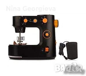 QVC Немска Мини шевна машина, компактна и удобна за домашна употреба, снимка 4 - Други стоки за дома - 52392976