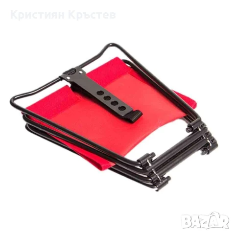 Сгъваемо джобно столче за къмпинг и риболов, снимка 5 - Къмпинг мебели - 48936348