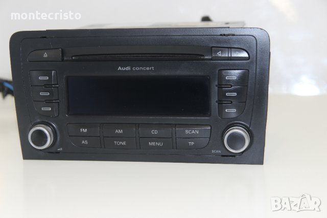 CD Radio Audi A3 8P (2003-2008г.) 8P0 035 186 G / 8P0035186G двоен дин, снимка 2 - Аксесоари и консумативи - 42166923