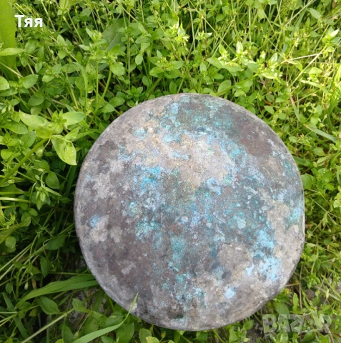 Малко менче/бакърче 2 л, снимка 3 - Антикварни и старинни предмети - 54261972