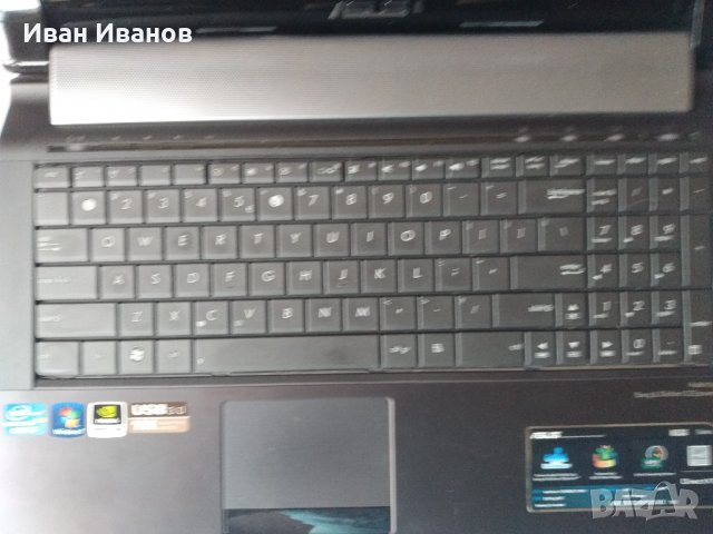 Продавам лаптоп asus N53S на части, снимка 5 - Лаптопи за игри - 34509295
