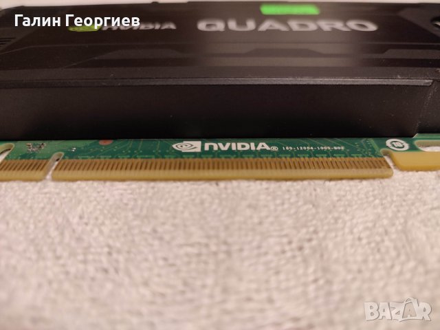 Видео карта NVIDIA Quadro K4200 4GB DDR5 256BIT, снимка 11 - Видеокарти - 39877090