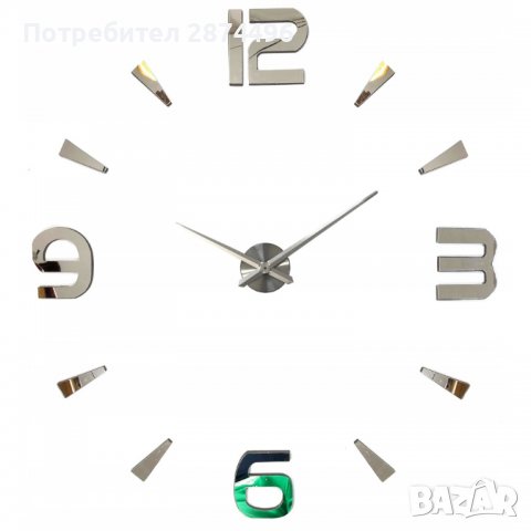 4236 3Д часовник за стена, снимка 3 - Други стоки за дома - 36739309