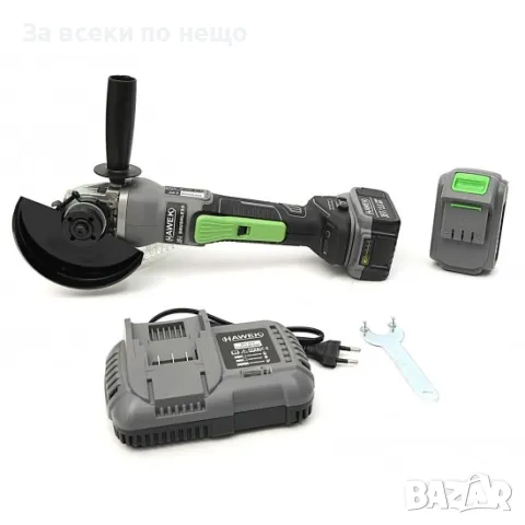 Акумулаторен безчетков ъглошлайф 36V 5,0Ah HAWEK, снимка 2 - Други инструменти - 50335757