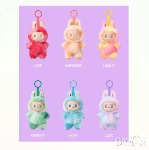 Лабубу Big Into Energy 17см Labubu, снимка 2 - Плюшени играчки - 50462954