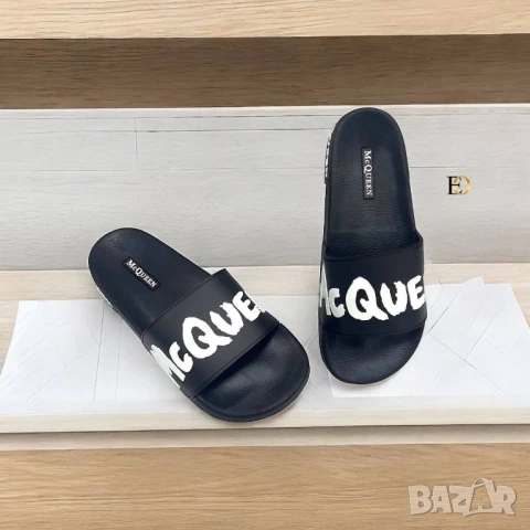 мъжки чехли off white Mc queen louis vuitton burberry , снимка 4 - Мъжки чехли - 51002589