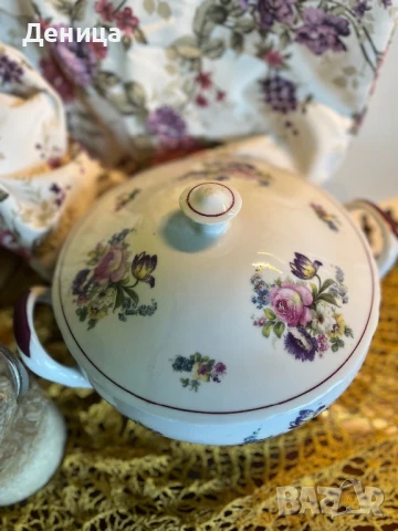 Започвам с нещо наше и много яко💗 Една от най-редките и красиви шарки върху супник на Китка🥰 , снимка 4 - Други - 51381615