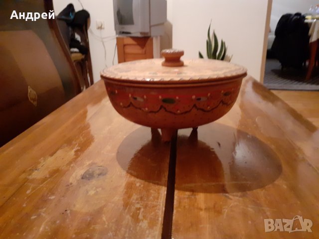 Стара дървена паница,купа #2, снимка 2 - Други ценни предмети - 29806515