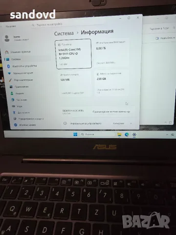 Лаптоп ASUS -UX305F цена 90 евро, снимка 4 - Лаптопи за дома - 56209546