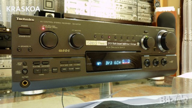  TECHNICS SA-AX720, снимка 2 - Ресийвъри, усилватели, смесителни пултове - 39631873