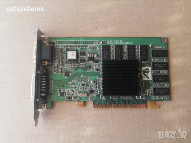 Видео карта Power Mac ATi Rage128 Pro 16MB SDR 128bit AGP, снимка 1 - Видеокарти - 38225085
