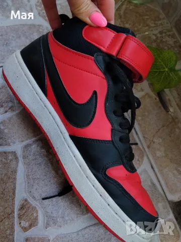 Високи маратонки Nike Court Borough Mid 2, снимка 7 - Маратонки - 56441773