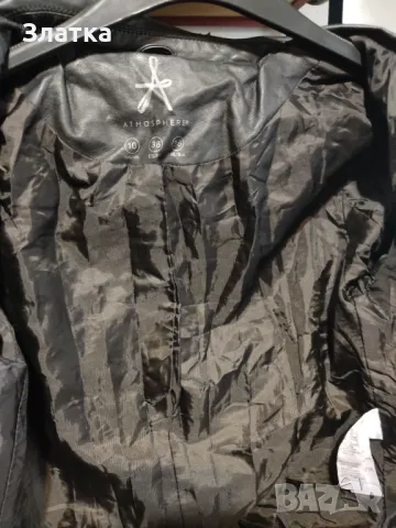 Юношеско яке Дамско яке Рокерско яке Еко кожа на марка "atmosphere coats uk" - UK и внос от Англия, снимка 3 - Якета - 50428929