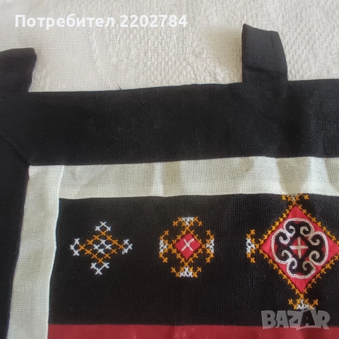 Старинни декоративни кърпа с бродерии,пано за стена, снимка 9 - Антикварни и старинни предмети - 50778534